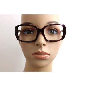 CARTIER Burgundy & Blue Sunglasses Glasses Frames ONLY 3659448